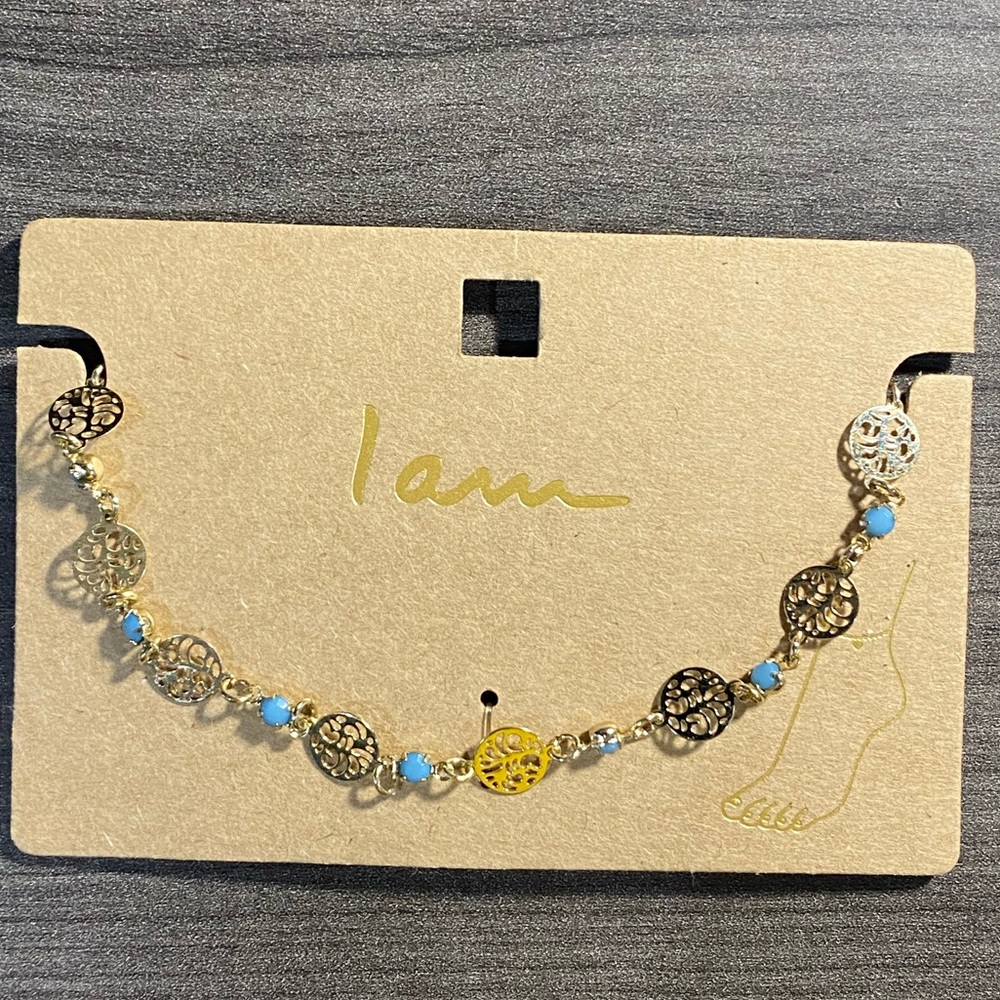 NWT Gold toned Anklet